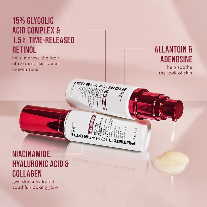 Serum EVEN SMOOTHER™ Glycolic Retinol Resurfacing Serum, 30 ml [3]