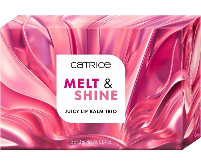 Set Melt & Shine Juicy Lip Balm Trio 01 - Drippin' In Shine, 1.3 g, Catrice [2]