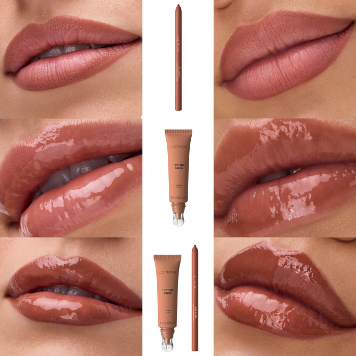 Set pentru buze The Glossy Sequence Nude, Catrice 01 - Glossible!, 1 buc [3]