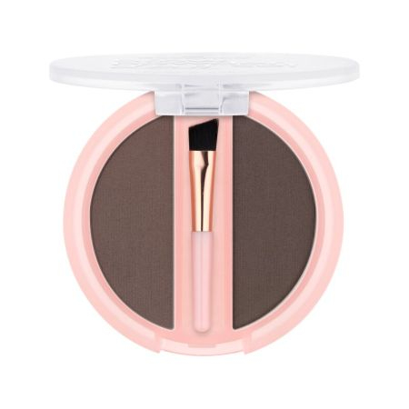 Set pentru sprancene Essence Brow Powder duo set, 03 - Dark, 1.8 g [2]