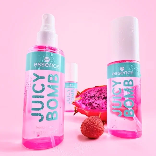 Spray pentru corp "JUICY BOMB tropical" drop body mist 106 - Lychee Livin', 100 ml, essence [3]
