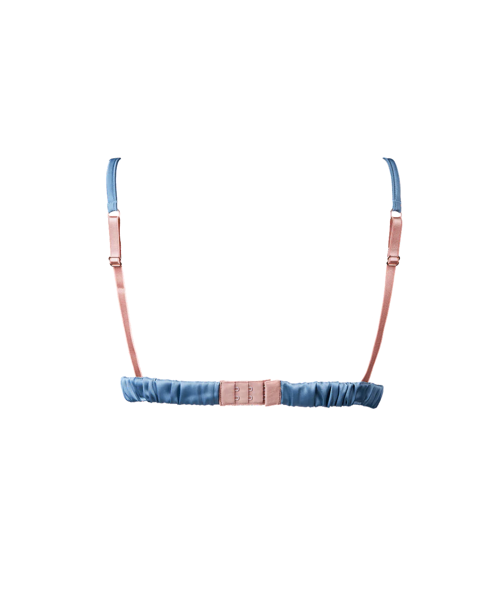 Sutien Triunghiular Luna Bralette albastru Pal, Noblesse Oblige [3]