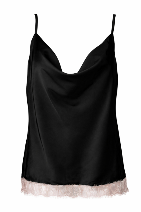 Top din mătase Luna negru, Noblesse Oblige [2]