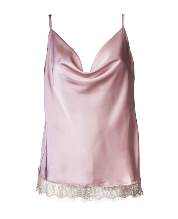 Top din mătase Luna roz Pal, Noblesse Oblige [2]