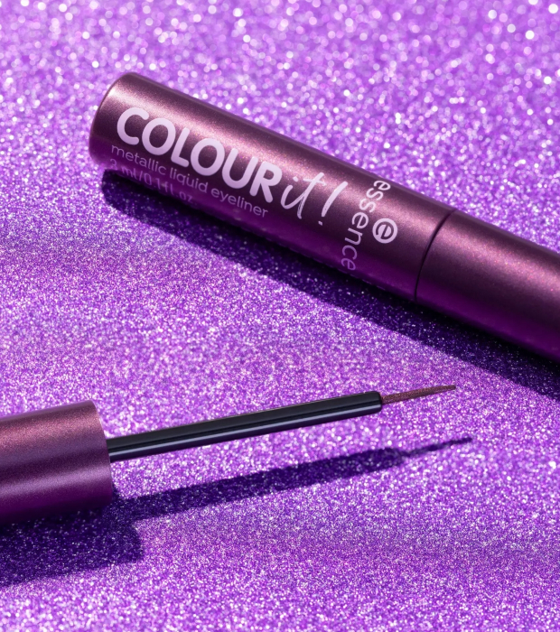 Tus de ochi COLOUR it! metallic liquid liner 02 - Dark Cherry, 3 ml, essence [7]