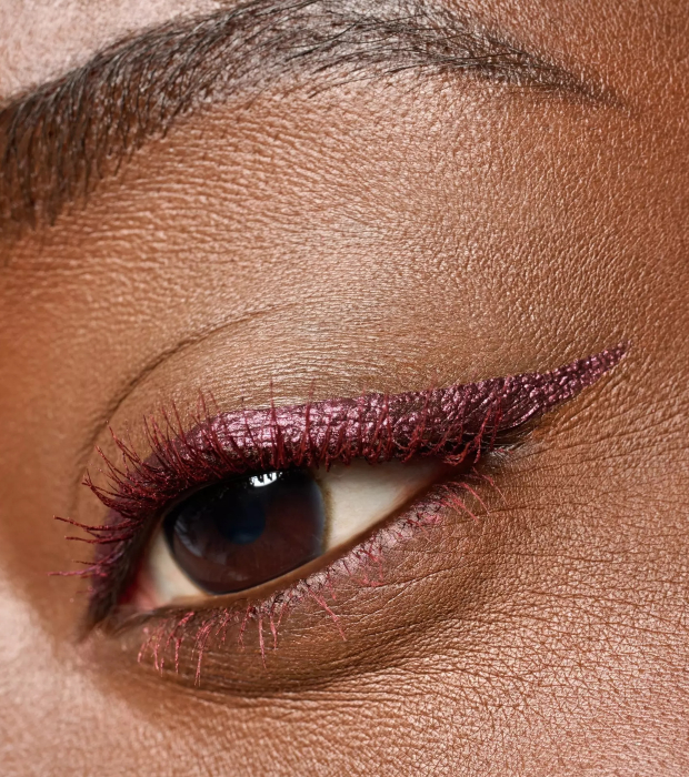 Tus de ochi COLOUR it! metallic liquid liner 02 - Dark Cherry, 3 ml, essence [6]