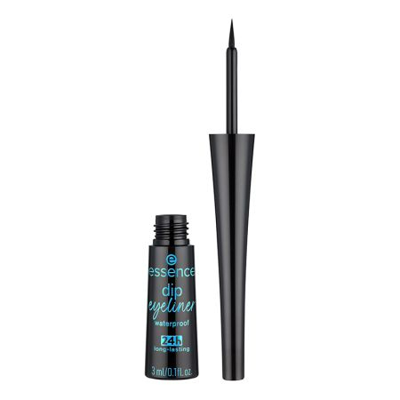 Tus pentru ochi rezistent la apa Essence dip eyeliner waterproof 24h long-lasting 01, 3 ml [2]