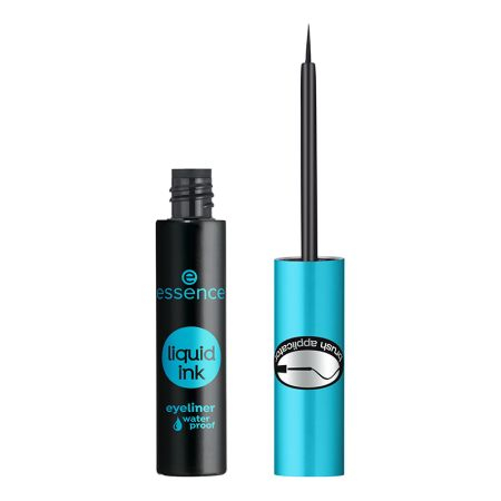 Tus pentru ochi rezistent la apa Essence liquid ink eyeliner waterproof 01, 3 ml [2]