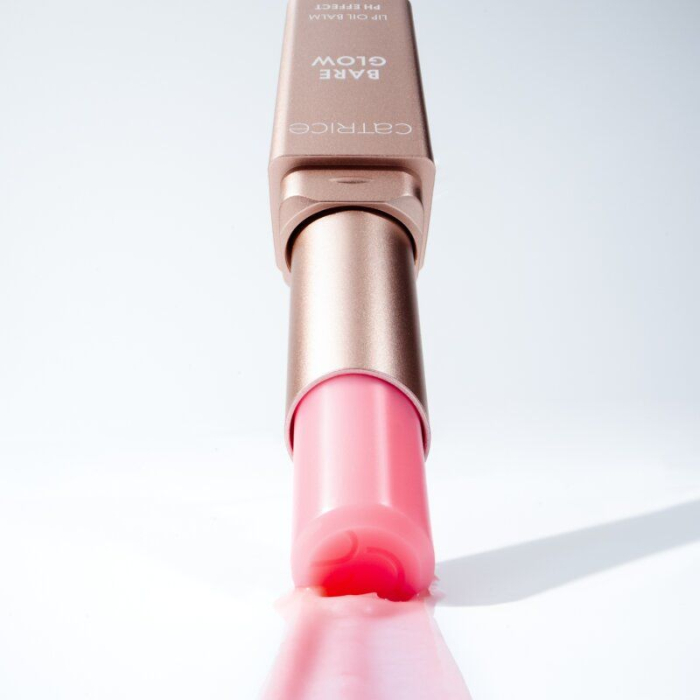 Ulei de buze tip balsam Bare Glow - 010 Cool Pink, Catrice [2]