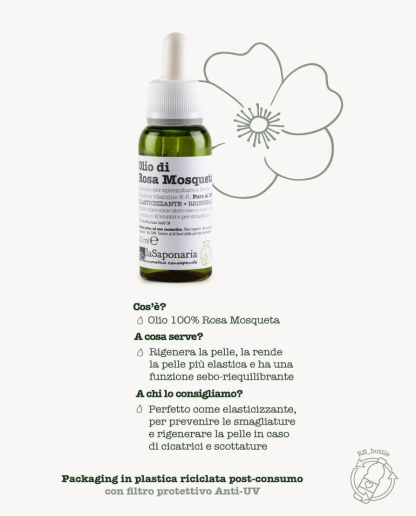 Ulei pur de Rosa Mosqueta, 30 ml [2]