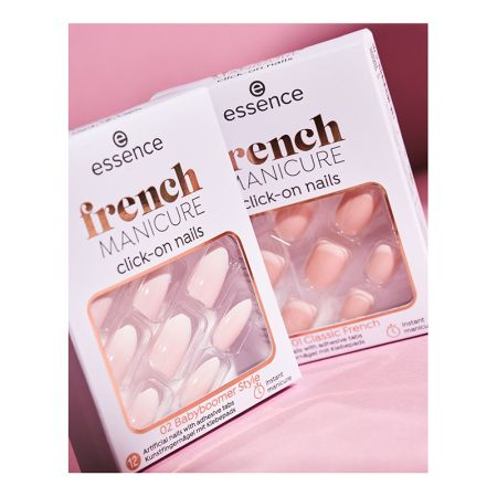 Unghii false Essence french Manicure click-on nails 02, 12 bucati [3]