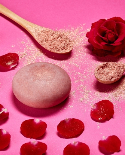 Unt solid de corp pentru stralucire Pink Moon cu murumuru si trandafir, 80 ml [2]