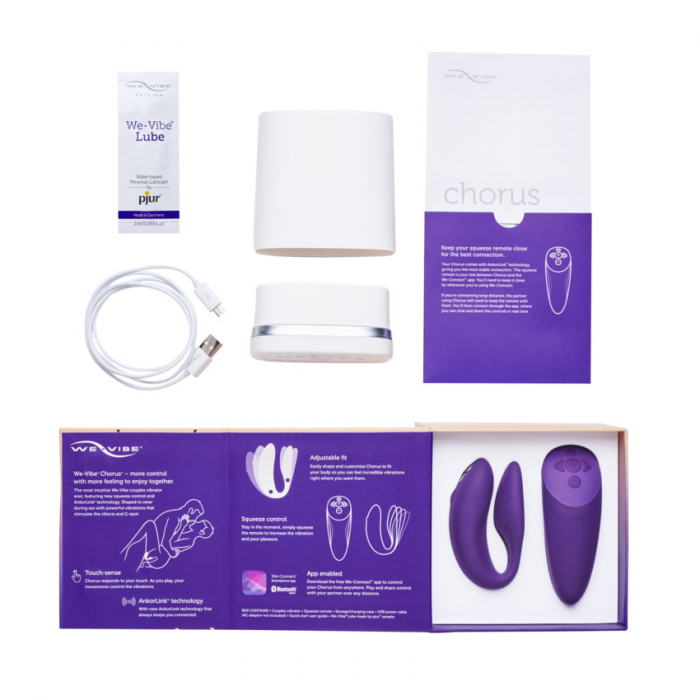 Vibrator de cuplu Chorus, Mov, We-Vibe [7]