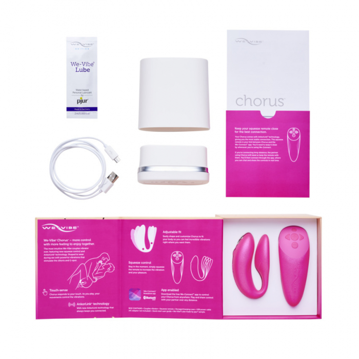 Vibrator de cuplu Chorus, Roz, We-Vibe [8]