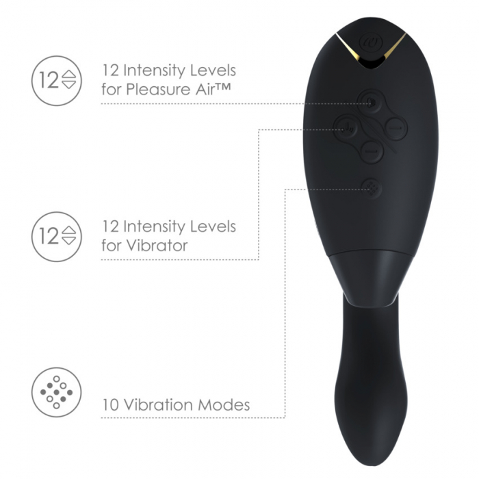 Vibrator Duo, Negru, Womanizer [7]
