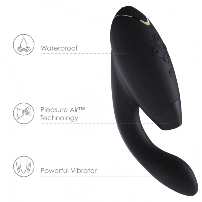 Vibrator Duo, Negru, Womanizer [6]
