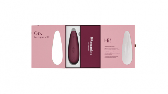 Vibrator pentru clitoris Classic 2, Bordo, Womanizer [5]