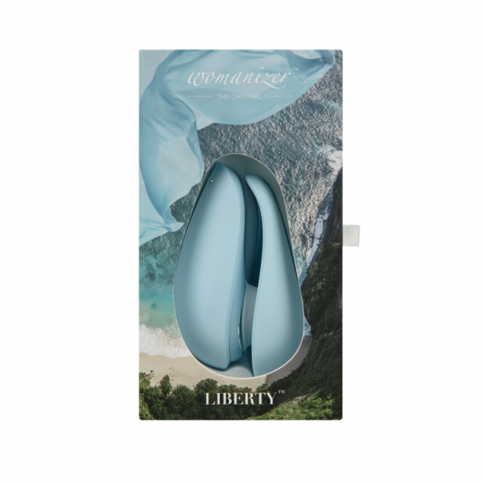 Vibrator pentru clitoris Liberty, Albastru, Womanizer [7]
