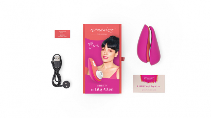 Vibrator pentru clitoris Liberty by Lily Allen, Roz, Womanizer [7]