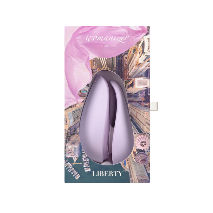 Vibrator pentru clitoris Liberty, Mov, Womanizer [7]