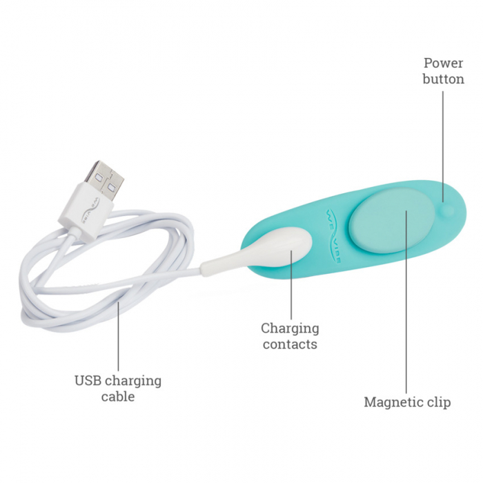 Vibrator pentru clitoris purtabil, Moxie, We-Vibe [8]
