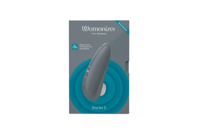 Vibrator pentru clitoris Starlet 3, Gri, Womanizer [5]