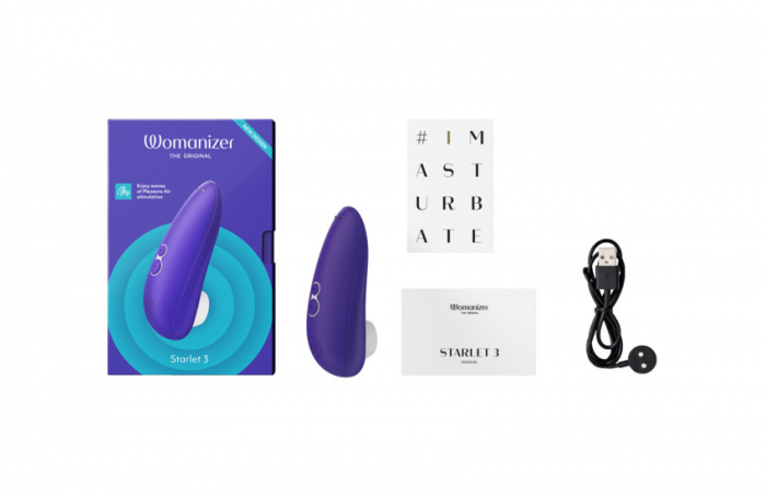 Vibrator pentru clitoris Starlet 3, Indigo, Womanizer [9]