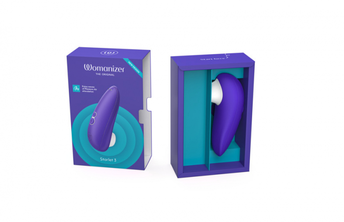 Vibrator pentru clitoris Starlet 3, Indigo, Womanizer [8]