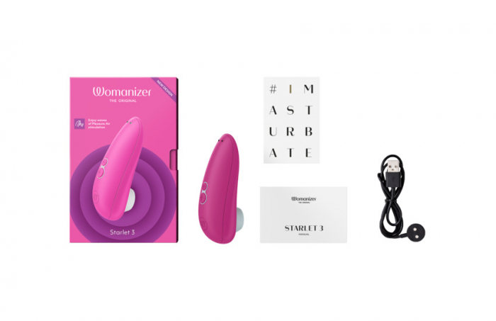 Vibrator pentru clitoris Starlet 3, Roz, Womanizer [7]