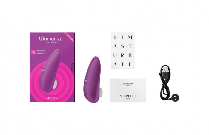 Vibrator pentru clitoris Starlet 3, Violet, Womanizer [3]