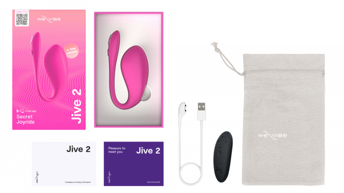 Vibrator pentru cuplu, Roz, Jive 2, We-Vibe [5]