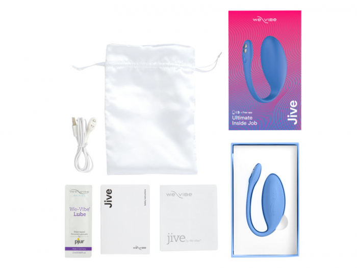 Vibrator purtabil cu Bluetooth Jive, Albastru, We-Vibe [5]