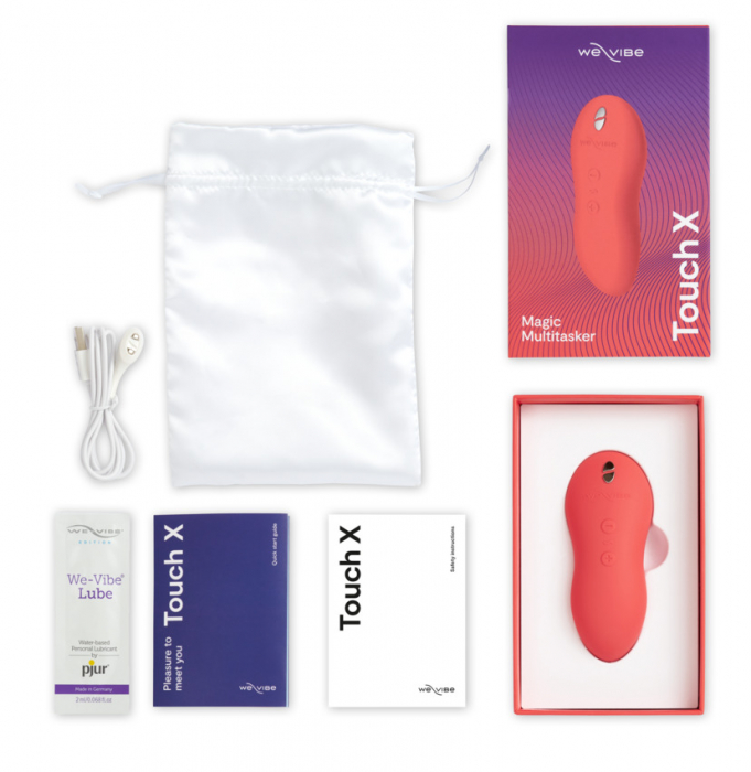 Vibrator Touch X Lay-on, Portocaliu, We-Vibe [6]