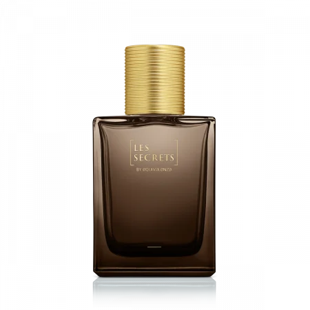 Equivalenza - 4.Sticla patrata maro Les Secrets 50 ml + Capac auriu