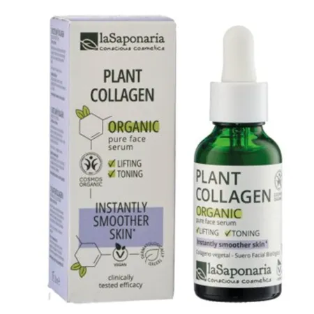 Ten - Activ pur cu collagen vegetal 30 ml, La Saponaria