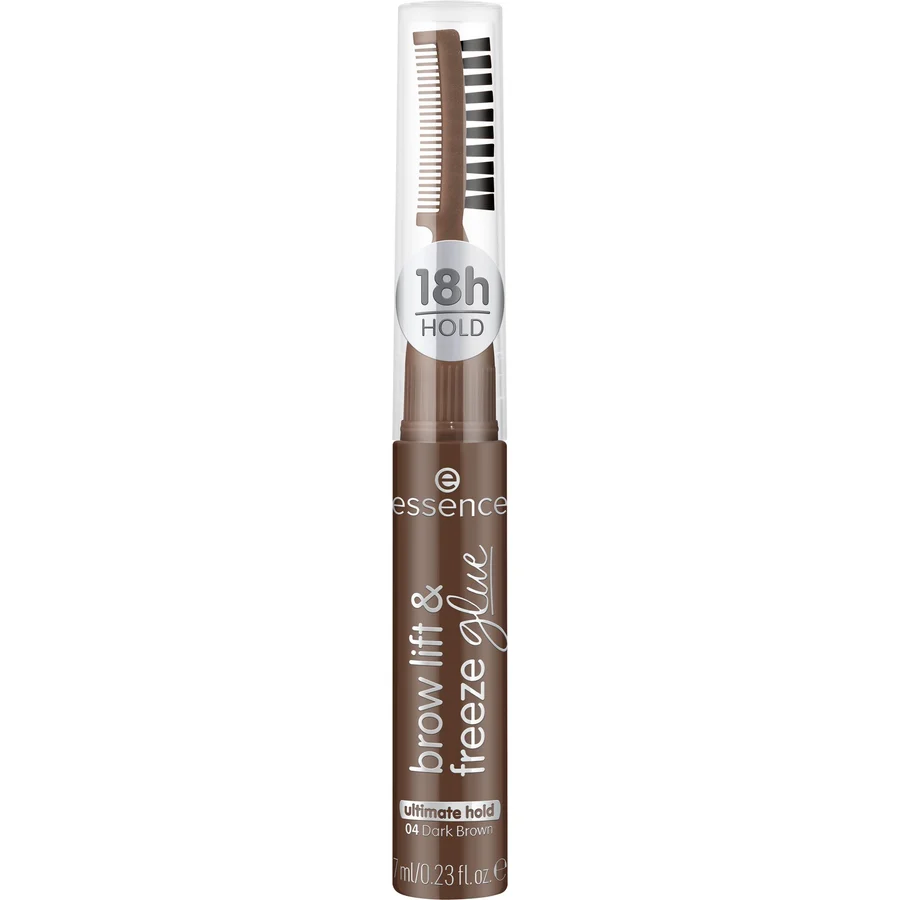 Branduri - Adeziv pentru sprâncene lift & freeze - 04 Dark Brown, essence
