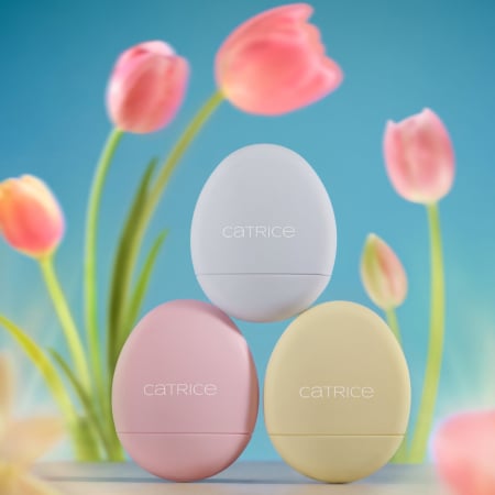Balsam de buze Caring, Catrice, EGG-CELLENT EASTER C01 - Strawberry Sugar Pop, 5 g [1]