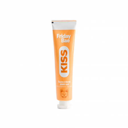 Balsam de buze cu 97.16% ingrediente naturale cu aroma de cirese - KISS - Oral Pleasure Lip Balm, 15 ml, Friday Bae [1]