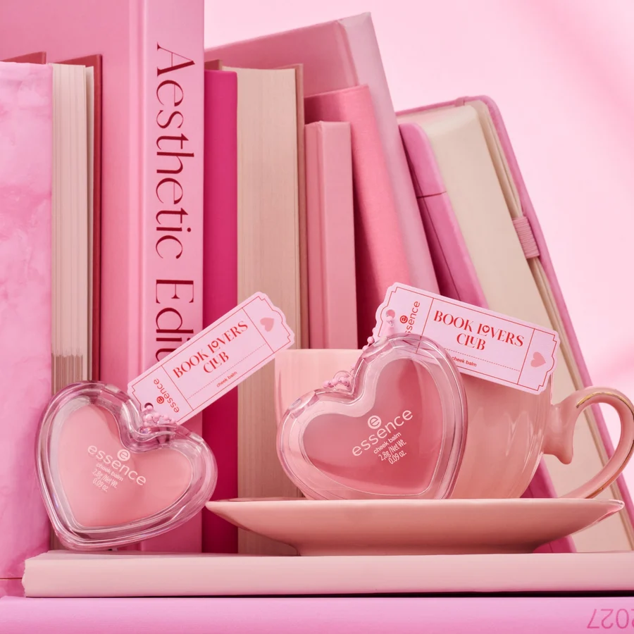 Balsam de buze si obraz, essence, BOOK LOVERS CLUB 01 - Chapter: Pink Poetry, 2.8 g [3]