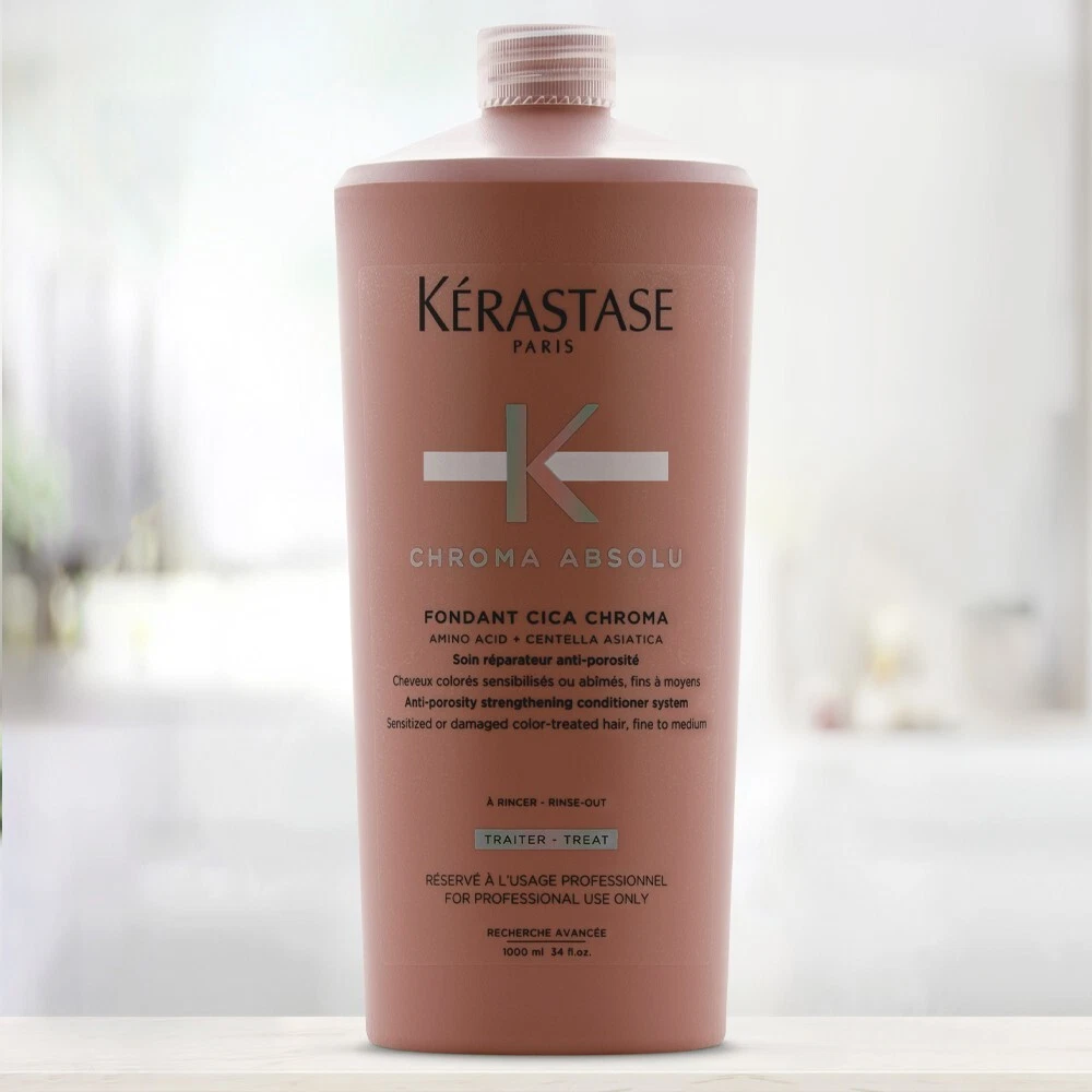 Kerastase - Balsam pentru par vopsit Kerastase CHROMA ABSOLU Fondant Cica Chroma, 1000ml