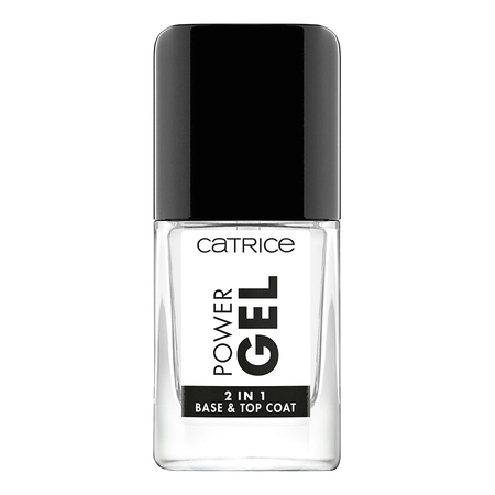 Baza si Top coat - Baza si top coat Catrice Power Gel 2in1 Base & Top Coat, 10.5 ml