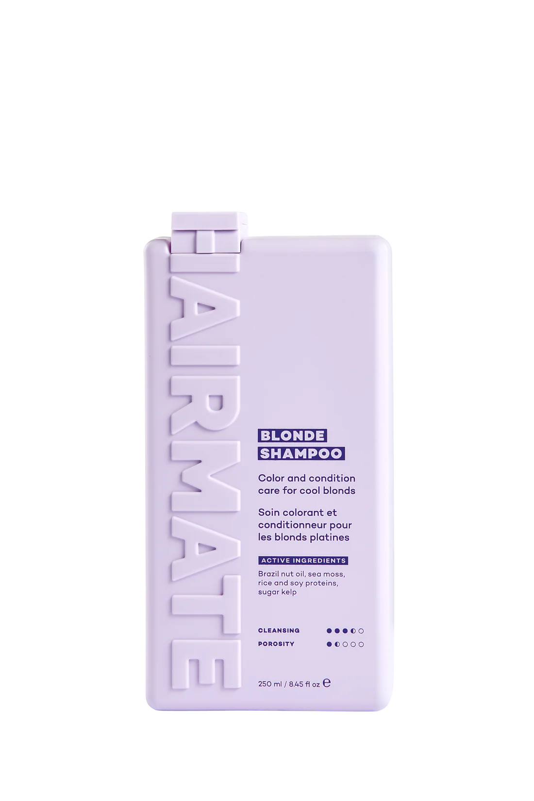 Ingrijire Par - BLONDE SAMPON violet pentru par decolorat si vopsit, HAIRMATE, 250ml