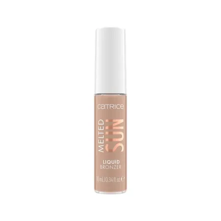 Iluminator si contur - Bronzer lichid pentru fata Catrice Melted Sun Liquid Bronzer, 005 - Tan Lines, 10 ml