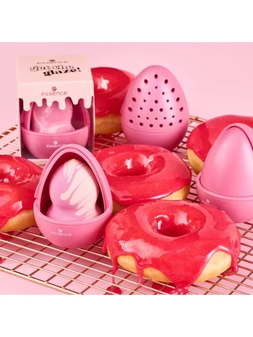 Burețel de machiaj și husa essence get the glaze! 01 Bake It & Glaze It [3]