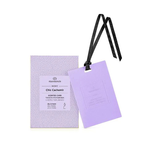 Equivalenza - Card parfumat Chic Cachemir, 1 bucata