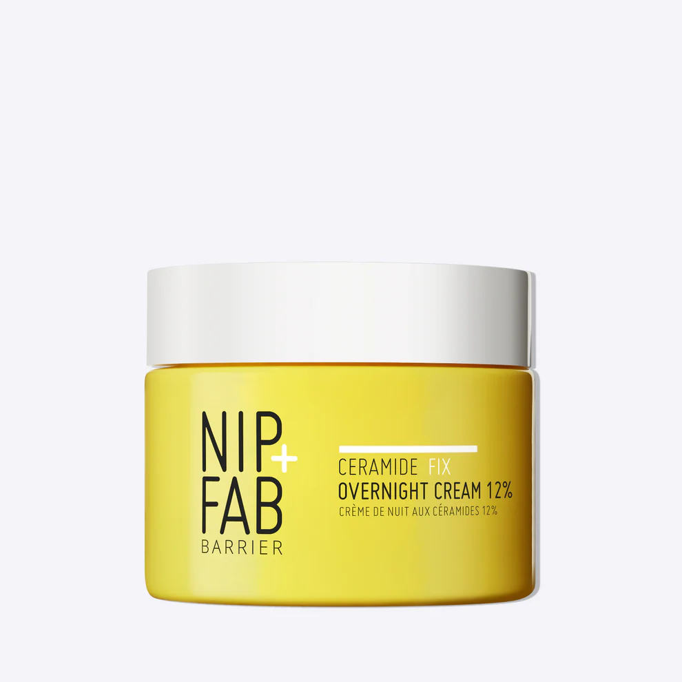 Crema de noapte - Ceramide Fix 12% - Crema pentru fata de noapte, NIP+FAB, 50 ml