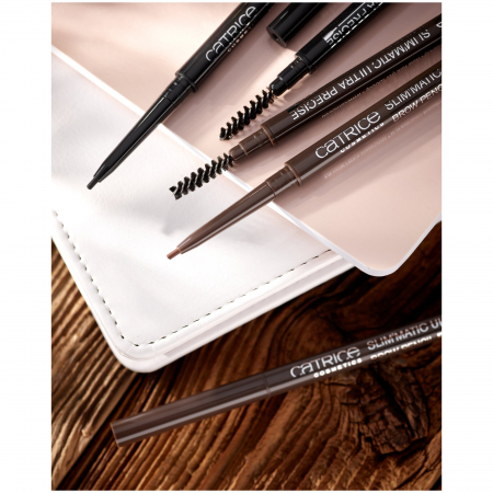 Creion de ochi rezistent la apa Catrice Slim'Matic Ultra Precise Brow Pencil Waterproof 040, 0.05 g [3]