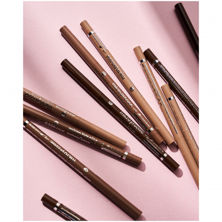 Creion pentru sprancene Essence micro precise eyebrow pencil 04, 0.05 g [3]