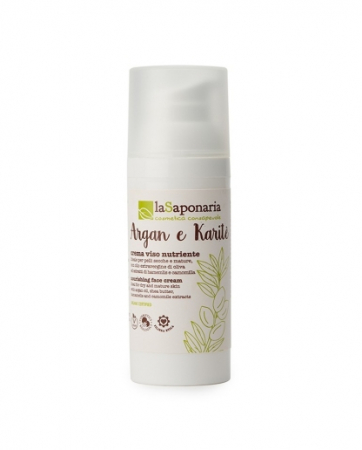 La Saponaria - Crema de fata hranitoare cu ulei de argan si unt de shea, 50 ml