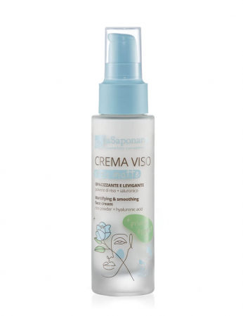 Crema de zi - Crema de fata La Saponaria pentru matifieze si netezire, 50 ml